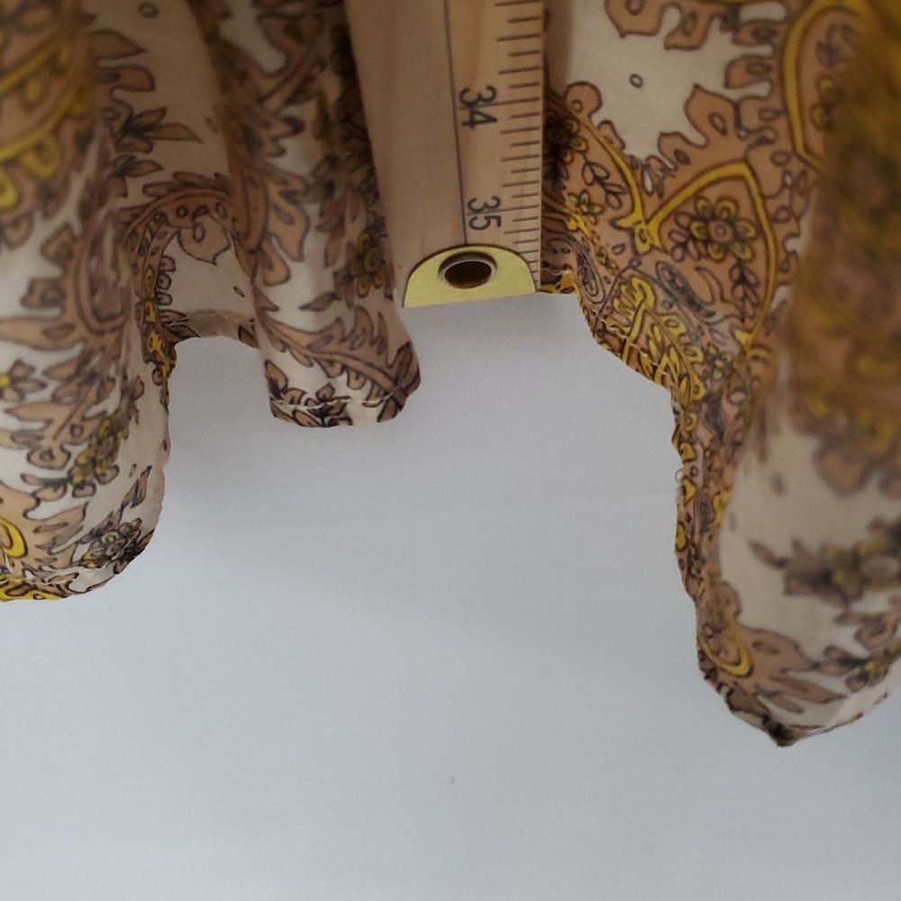 Free People MINKPINK Sistan Belted Midi Paisley Skirt Sz S, Boho Gypsy Festival - Picture 6 of 15